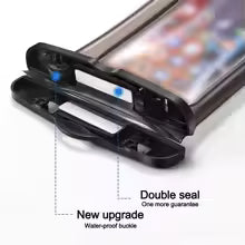 Coque Imperméable Transparente – Écran Tactile | Tous Smartphones jusqu'à 7 pouces