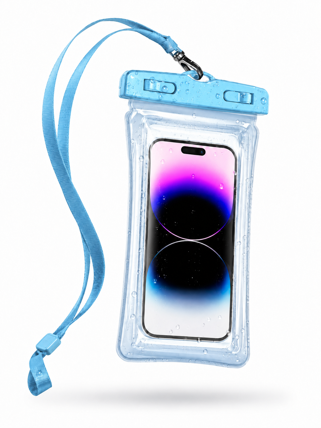 Coque waterproof transparente smartphone étanche natation plage Smartflexo