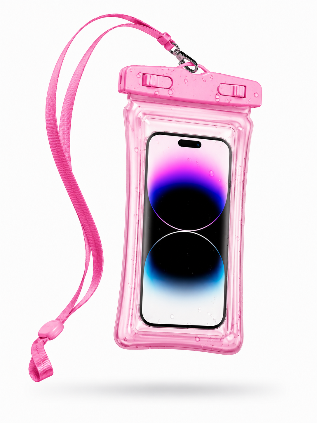 Coque waterproof transparente smartphone étanche natation plage Smartflexo