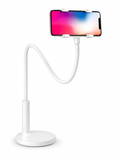 Support téléphone flexible blanc bureau Smartflexo