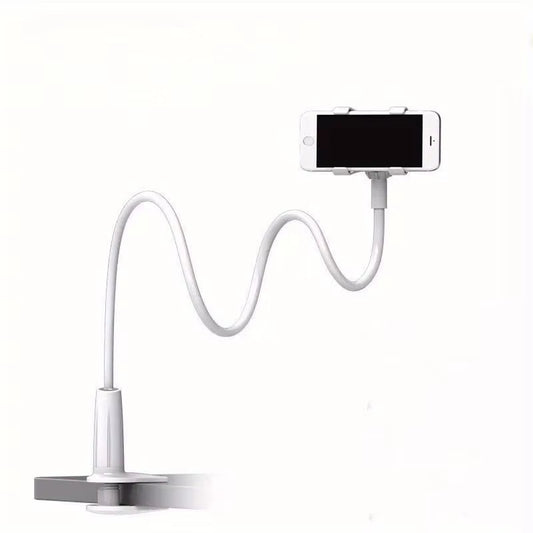 Lazy Bedside Desktopmobile Phone Clamp Bracket Flexible Long Arm Gooseneck Lazy Person Bracket with Handle Overhead Live Bracket