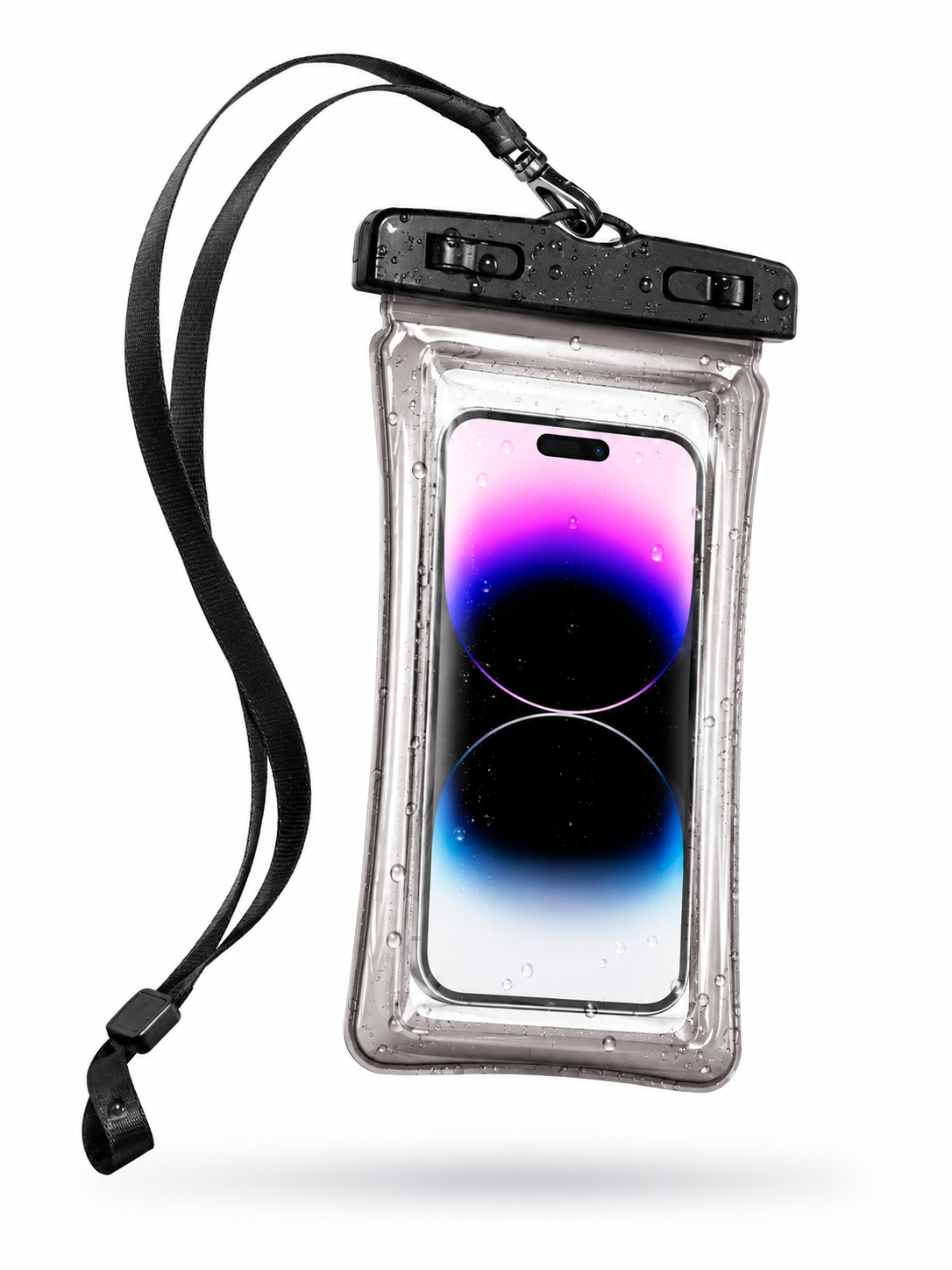 Coque waterproof transparente smartphone étanche natation plage Smartflexo