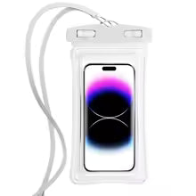 Coque Imperméable Transparente – Écran Tactile | Tous Smartphones jusqu'à 7 pouces